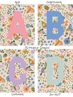 Personalised Easter Bunny Bag in Butterfly Garden Print