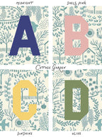 Personalised Easter Bunny Bag in Cottage Garden Print